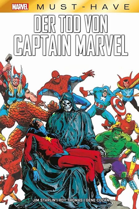 Marvel Must Have: Der Tod von Captain Marvel - Das Cover