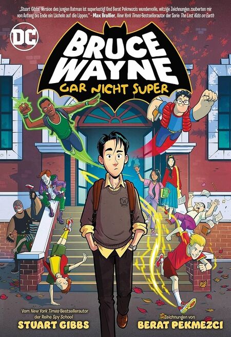 Bruce Wayne – Gar nicht super - Das Cover