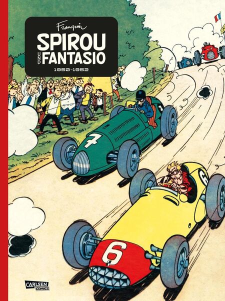 Spirou und Fantasio Gesamtausgabe 2 (Neuedition): 1950 - 1952 — Von Rummelsdorf zum Marsupilami - Das Cover