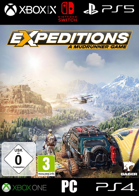 Expeditions: A MudRunner Game - Der Packshot
