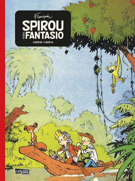 Spirou und Fantasio Gesamtausgabe 3 (Neuedition): 1952 - 1953 — Reisen um die ganze Welt - Das Cover