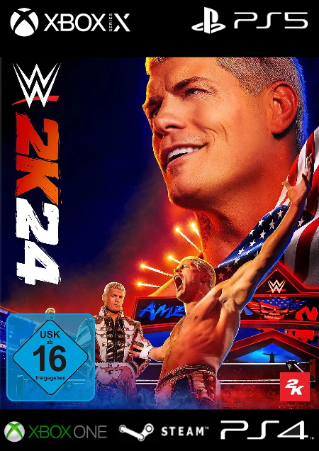 WWE 2K24 - Der Packshot