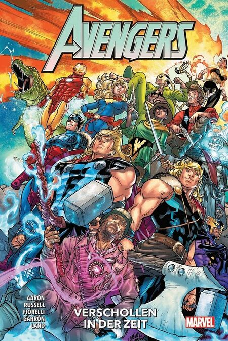 Avengers 11: Verschollen in der Zeit - Das Cover
