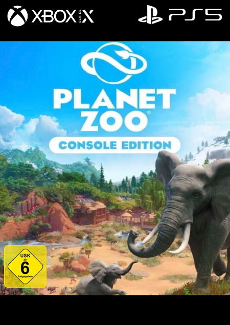 Planet Zoo: Console Edition - Der Packshot