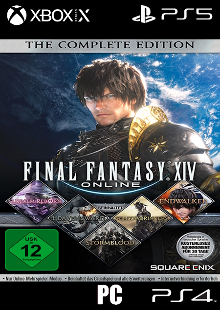 Final Fantasy XIV Complete Edition (Xbox) - Der Packshot