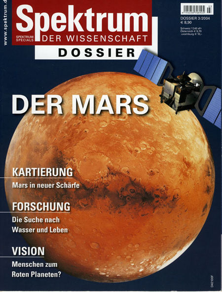 Spektrum der Wissenschaft – Dossier - Der Mars - Das Cover
