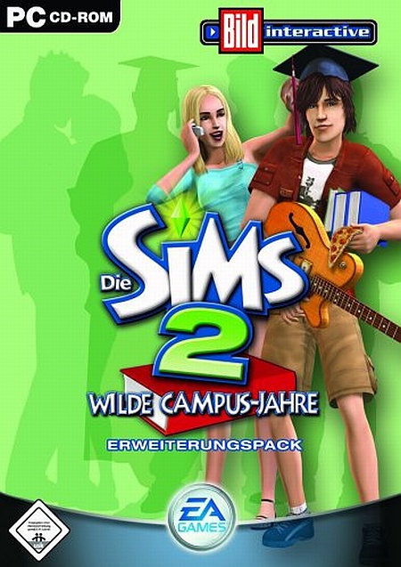 Die Sims 2 - Wilde Campus-Jahre - Der Packshot
