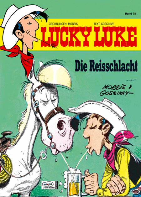 Lucky Luke 78 - Die Reisschlacht - Das Cover