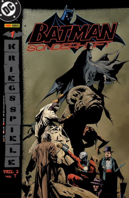 Batman Sonderheft 1: Kriegsspiele 2 (von 7) - Das Cover