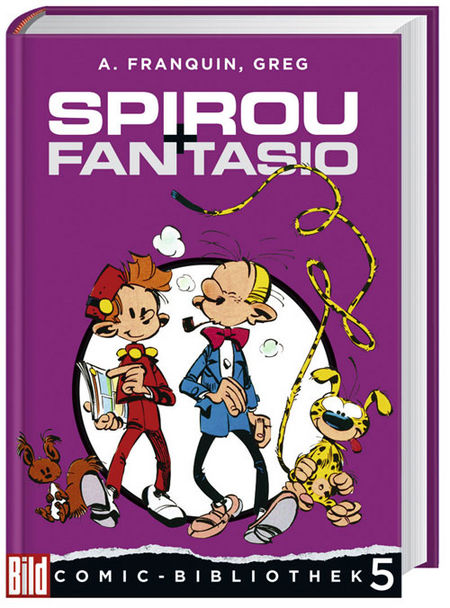 BILD Comic-Bibliothek 5: Spirou + Fantasio - Das Cover