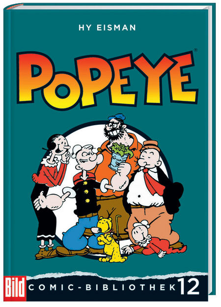 BILD Comic-Bibliothek 12: Popeye - Das Cover