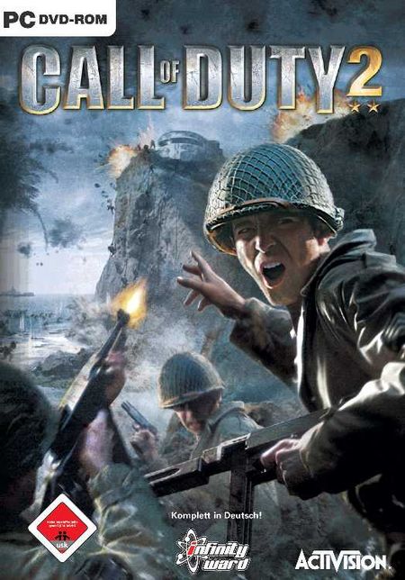 Call of Duty 2 - Der Packshot