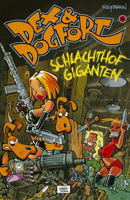 Dex & Dogfort 1: Schlachthof Giganten - Das Cover