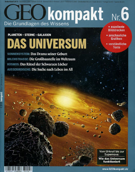 Geo Kompakt 6 – Das Universum - Das Cover