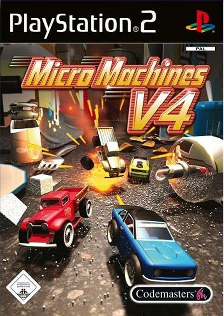 Micro Machines V4 - Der Packshot