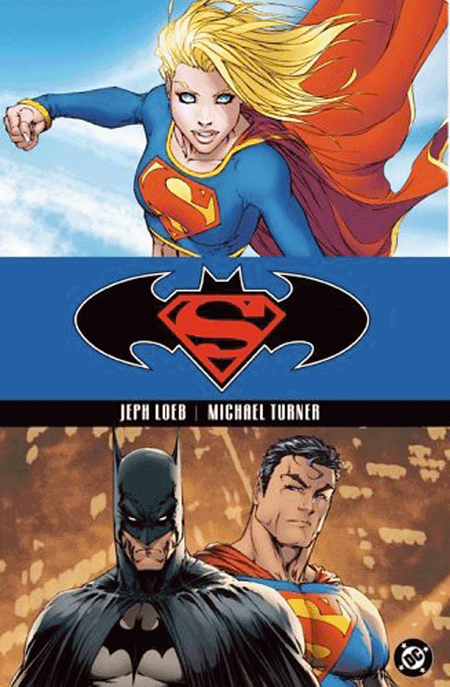 Batman / Superman Paperback 2: Supergirl - Das Cover