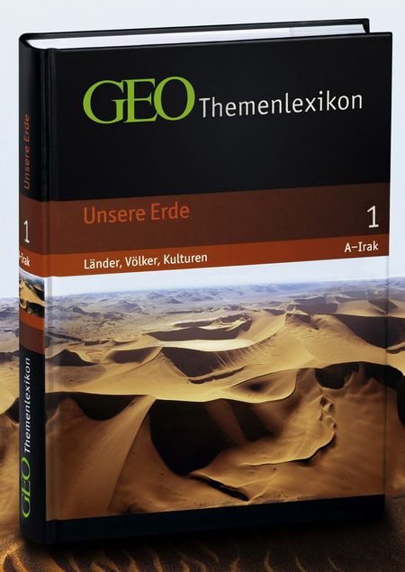 GEO Themenlexikon Band 1 - Unsere Erde, A bis Irak - Das Cover
