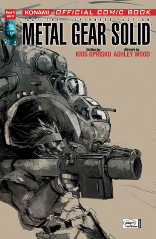 Metal Gear Solid 4 - Das Cover