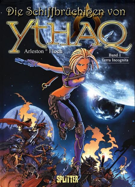 Die Schiffbrüchigen von Ythaq 1: Terra Incognita - Das Cover