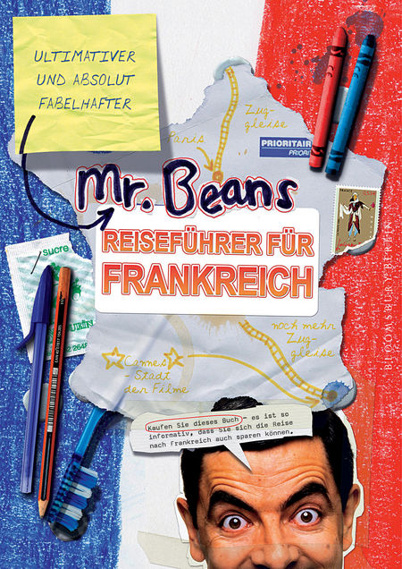 Mr. Beans Reiseführer für Frankreich - Das Cover