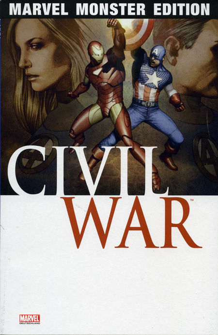 Marvel Monster Edition 19: Civil War 1 - Das Cover