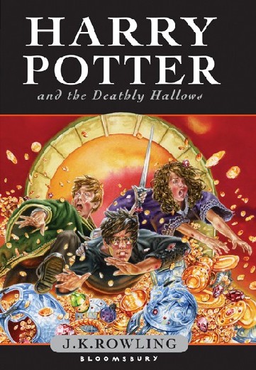 Harry Potter and the Deathly Hallows - Das Cover