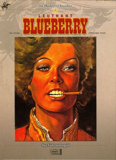 Die Blueberry Chroniken 7 - Das Südstaatengold - Das Cover