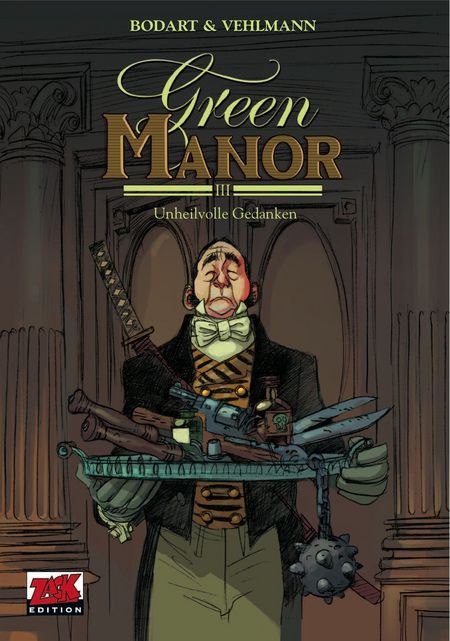 Green Manor 3: Unheilvolle Gedanken - Das Cover
