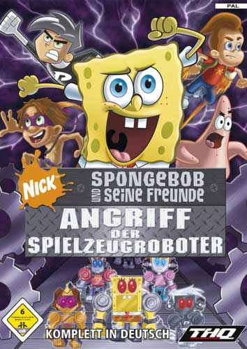 Spongebob & seine Freunde: Angriff der Spielzeugroboter - Der Packshot
