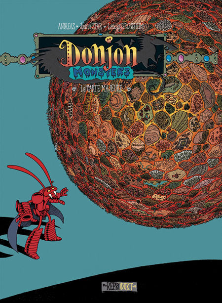 Donjon Monster 3: Die Hauptkarte - Das Cover