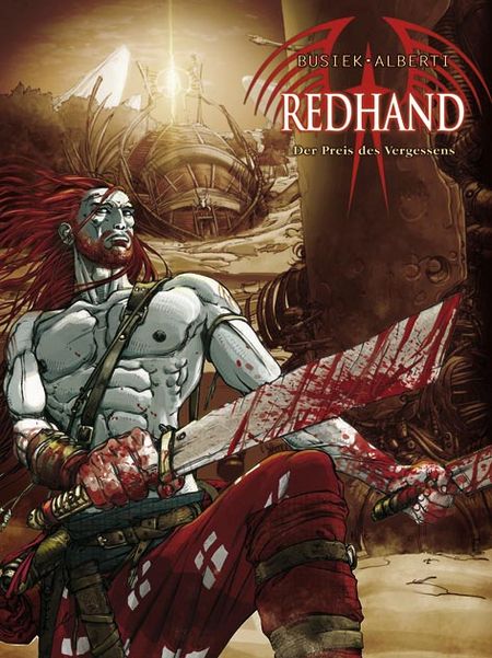 Redhand 1: Der Preis des Vergessens - Das Cover