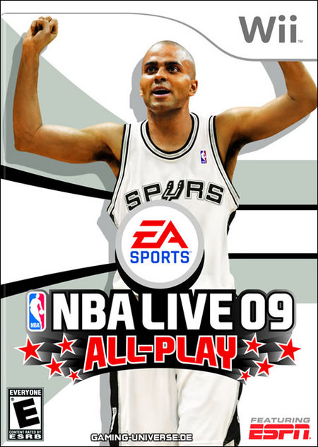 NBA Live 09 All-Play - Der Packshot