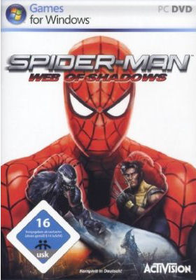 Spiderman Web of Shadows - Der Packshot