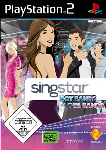 SingStar - BoyBands vs. GirlBands - Der Packshot