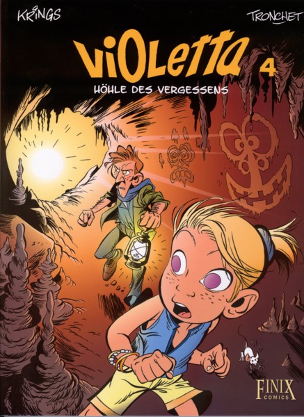 Violetta 4: Höhle des Vergessens - Das Cover