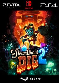 Steamworld Dig 2 - Klickt hier für die große Abbildung zur Rezension