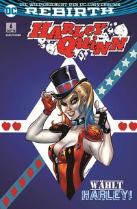 Harley Quinn (Rebirth) 6: Wählt Harley! - Klickt hier für die große Abbildung zur Rezension