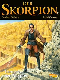 Der Skorpion 13: Tamose, der Ägypter - Klickt hier für die große Abbildung zur Rezension